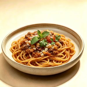 Classic Spaghetti Bolognese