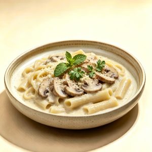 Creamy Mushroom Penne
