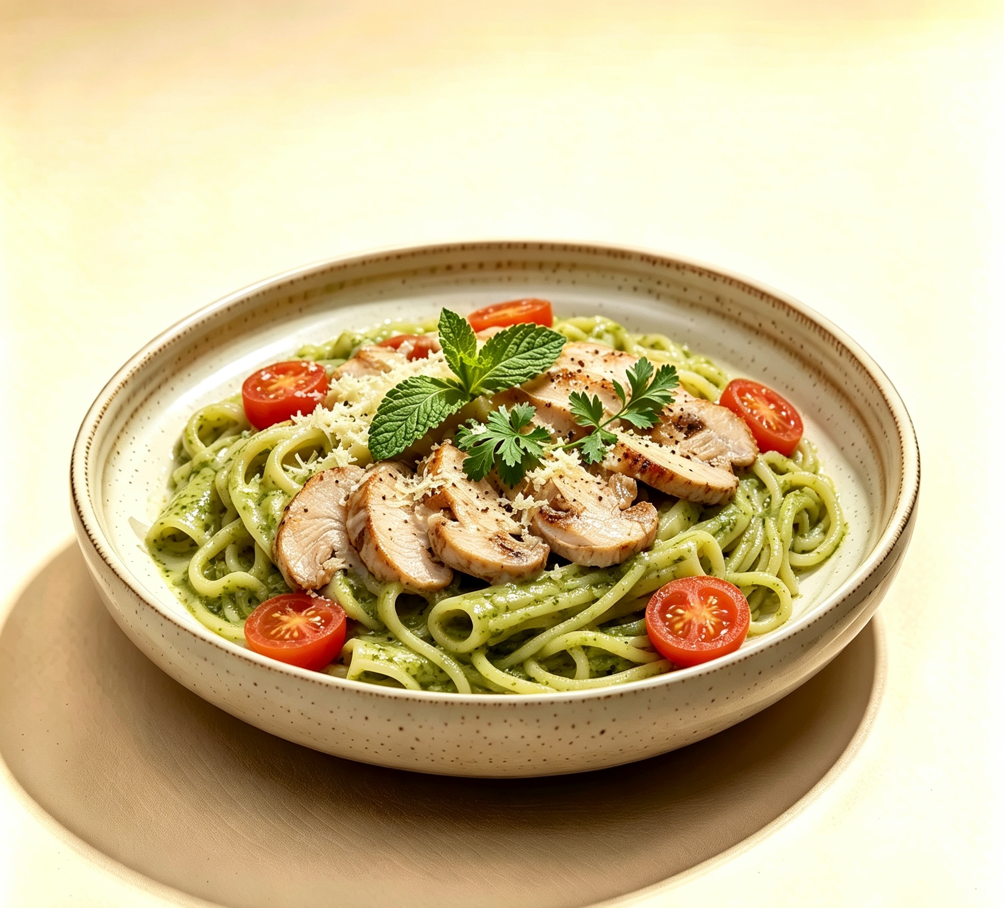 Pesto Chicken Pasta