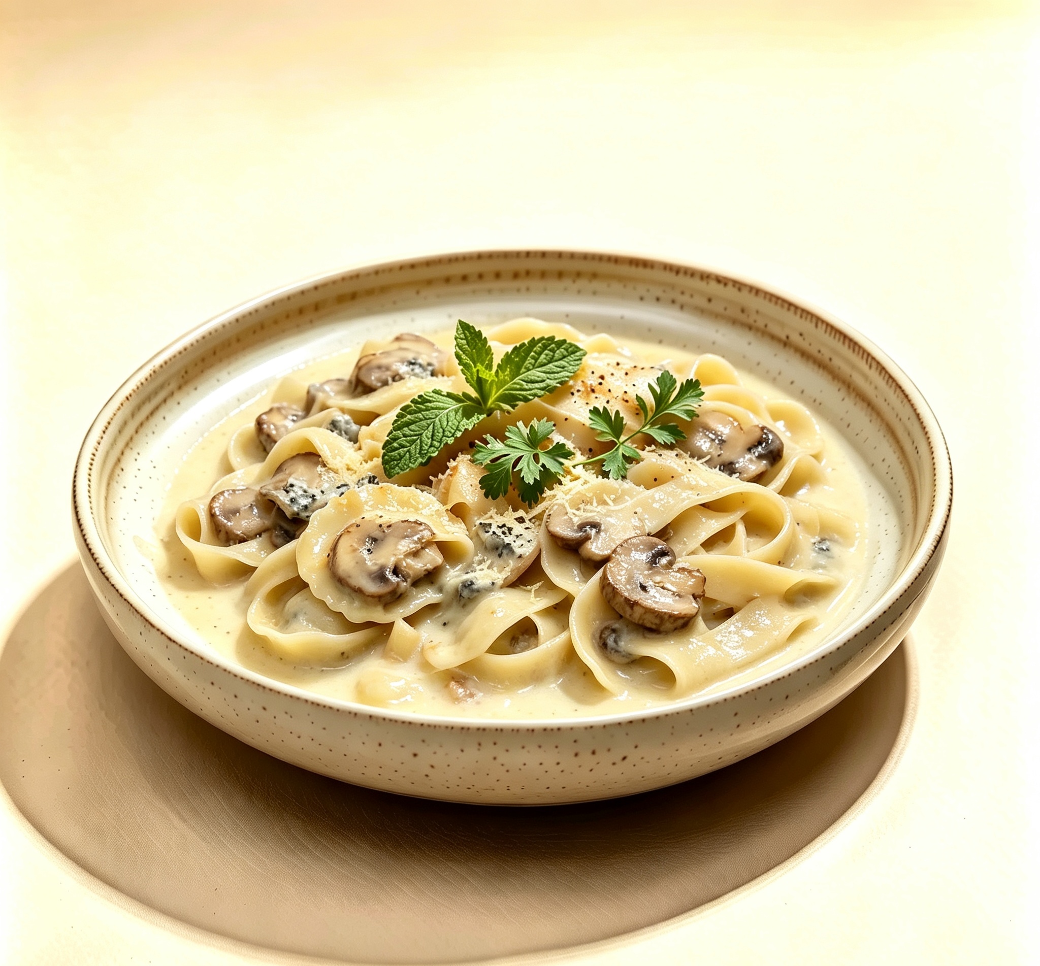 Mushroom Tagliatelle