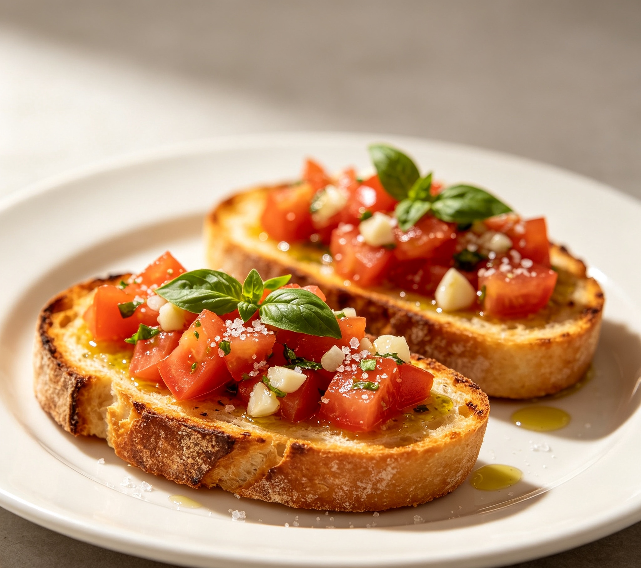 Classic Tomato Bruschetta