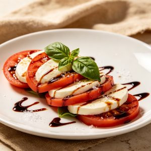 Balsamic Glazed Caprese
