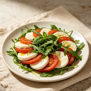 Rocket Caprese Salad