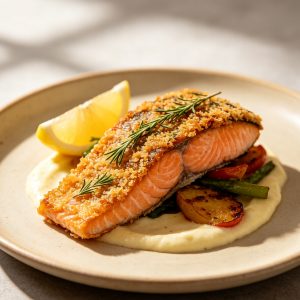 Herb Crusted Salmon