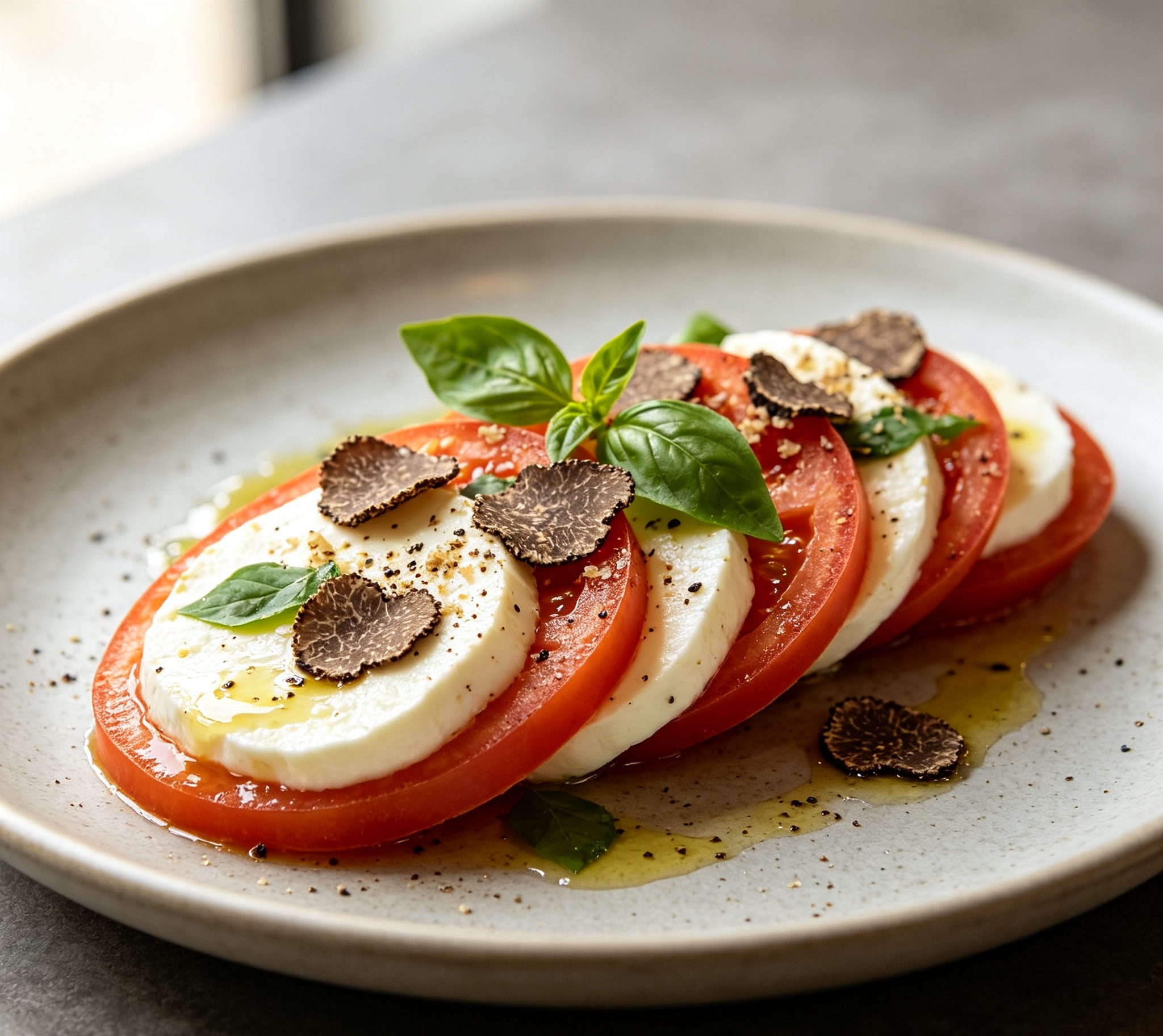 Truffle Caprese Salad