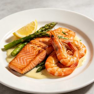 Prawn & Salmon Combo