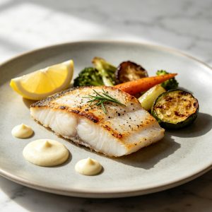Grilled Haddock Fillet