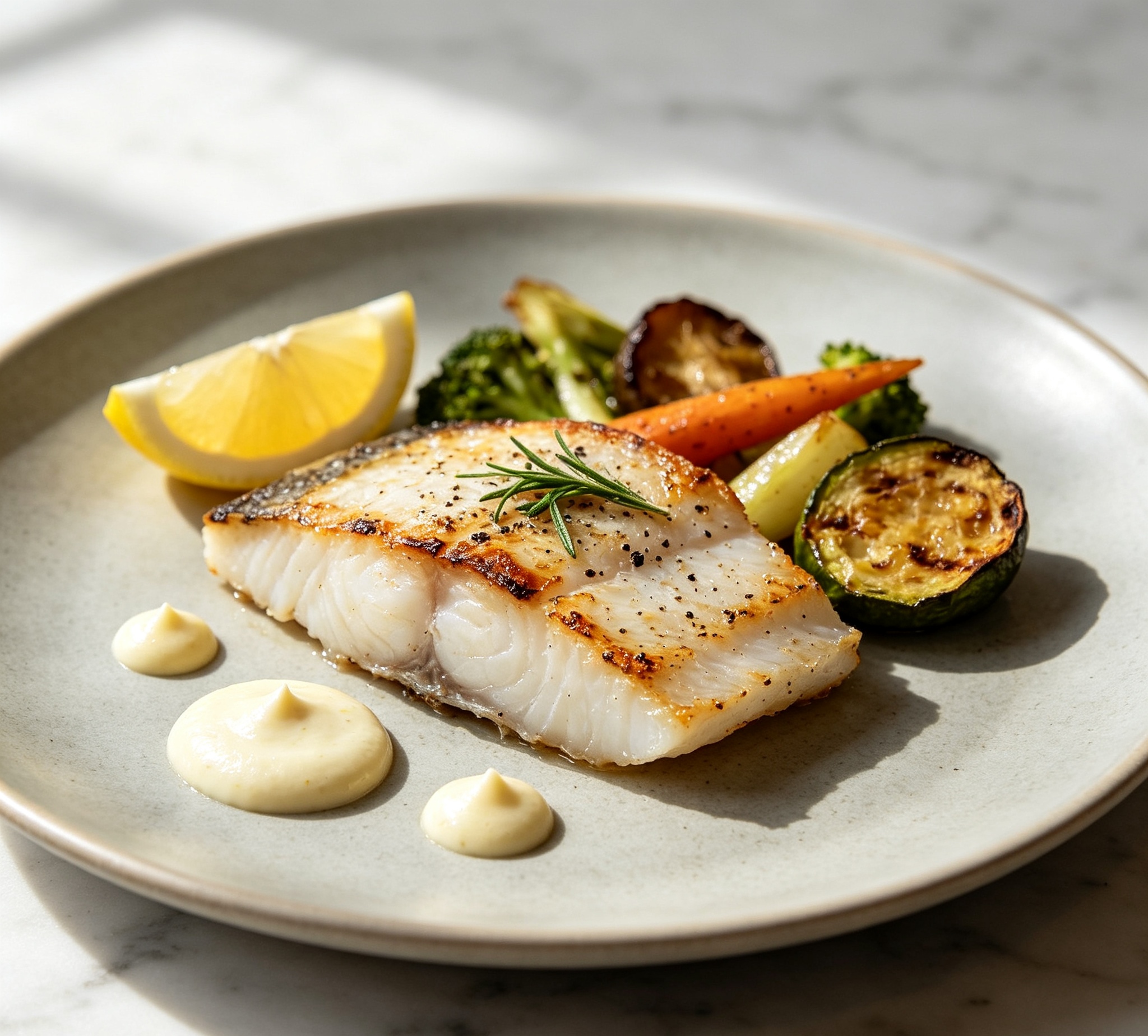 Grilled Haddock Fillet